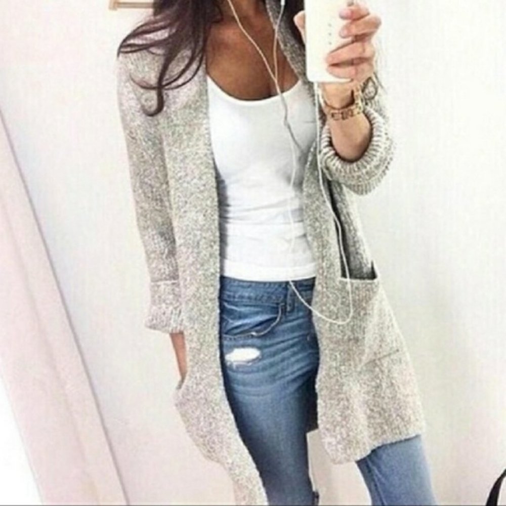 Cocoon Gray Cozy Cardigan Sz XS